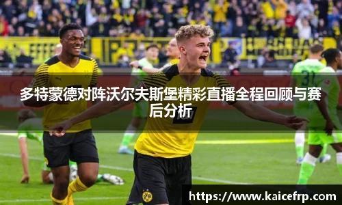 多特蒙德对阵沃尔夫斯堡精彩直播全程回顾与赛后分析